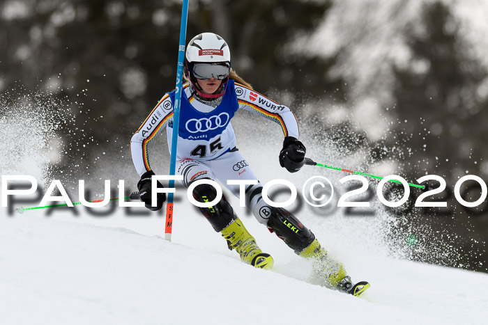Bayerische Schülermeisterschaft Alpin Slalom 26.01.2020