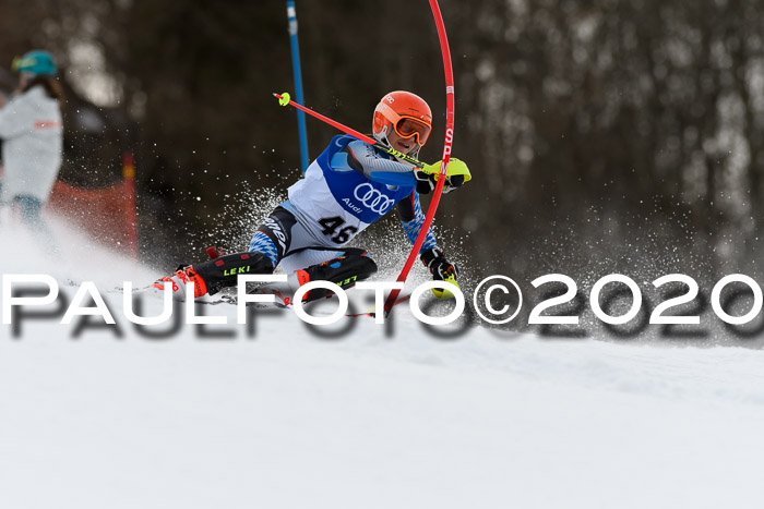 Bayerische Schülermeisterschaft Alpin Slalom 26.01.2020