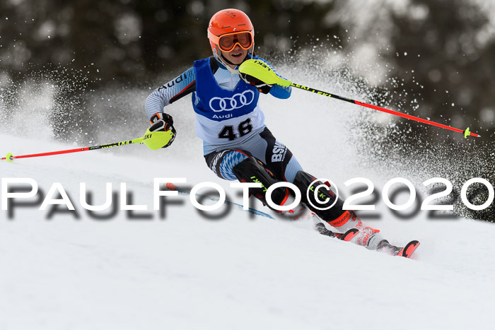 Bayerische Schülermeisterschaft Alpin Slalom 26.01.2020