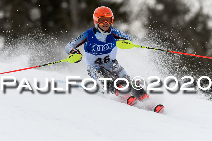Bayerische Schülermeisterschaft Alpin Slalom 26.01.2020