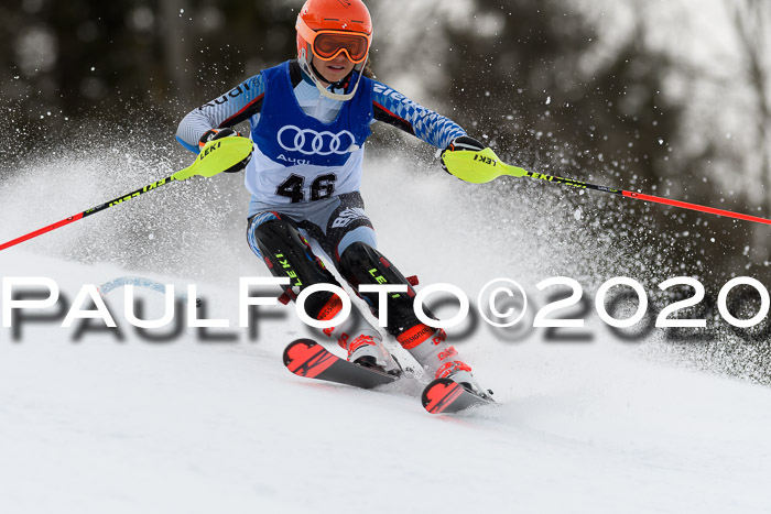 Bayerische Schülermeisterschaft Alpin Slalom 26.01.2020