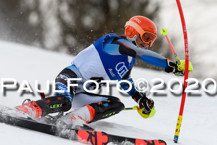 Bayerische Schülermeisterschaft Alpin Slalom 26.01.2020
