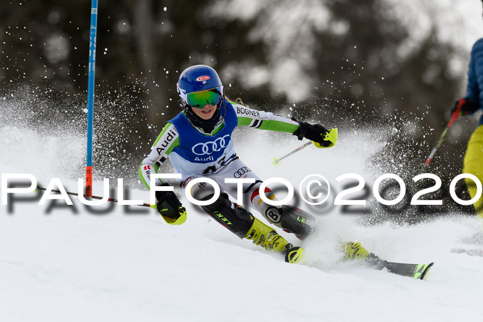 Bayerische Schülermeisterschaft Alpin Slalom 26.01.2020