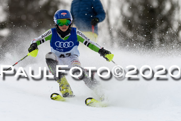 Bayerische Schülermeisterschaft Alpin Slalom 26.01.2020