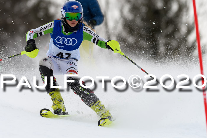Bayerische Schülermeisterschaft Alpin Slalom 26.01.2020