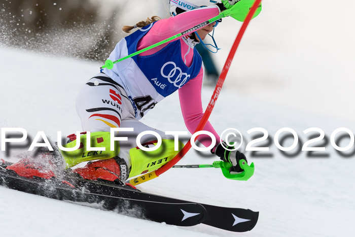 Bayerische Schülermeisterschaft Alpin Slalom 26.01.2020
