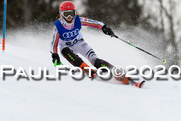 Bayerische Schülermeisterschaft Alpin Slalom 26.01.2020