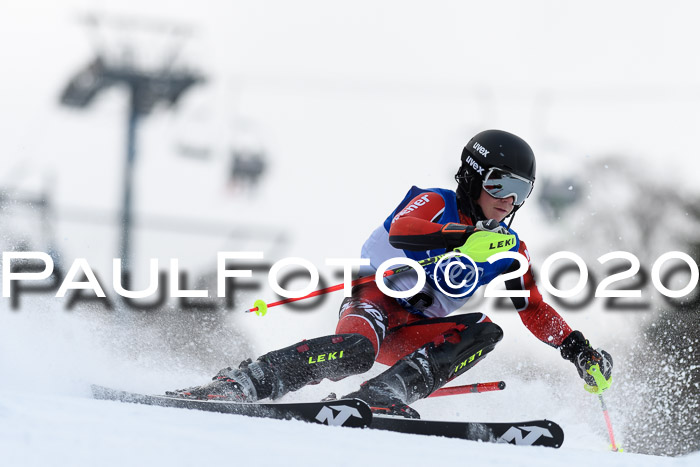 Bayerische Schülermeisterschaft Alpin Slalom 26.01.2020