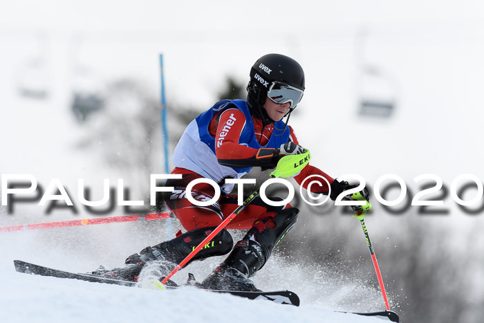 Bayerische Schülermeisterschaft Alpin Slalom 26.01.2020
