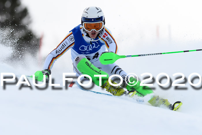 Bayerische Schülermeisterschaft Alpin Slalom 26.01.2020