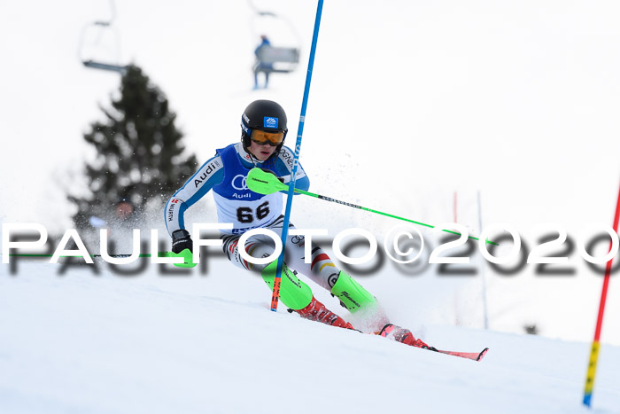 Bayerische Schülermeisterschaft Alpin Slalom 26.01.2020