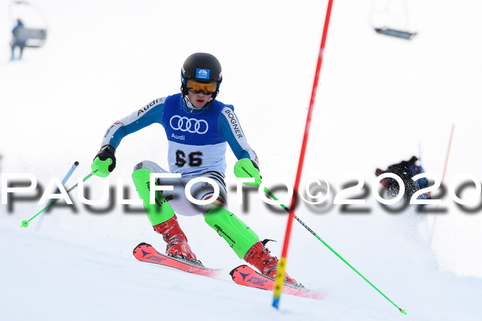 Bayerische Schülermeisterschaft Alpin Slalom 26.01.2020