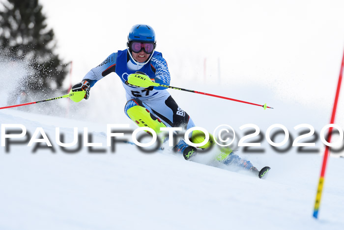 Bayerische Schülermeisterschaft Alpin Slalom 26.01.2020