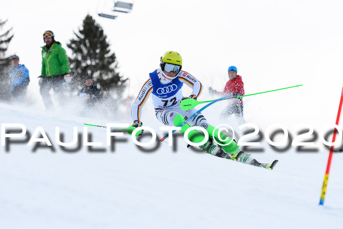 Bayerische Schülermeisterschaft Alpin Slalom 26.01.2020