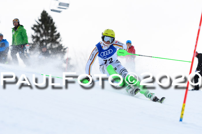 Bayerische Schülermeisterschaft Alpin Slalom 26.01.2020