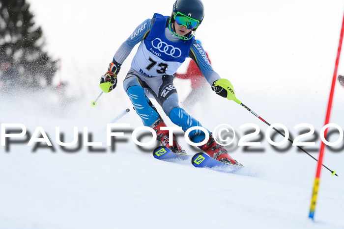 Bayerische Schülermeisterschaft Alpin Slalom 26.01.2020