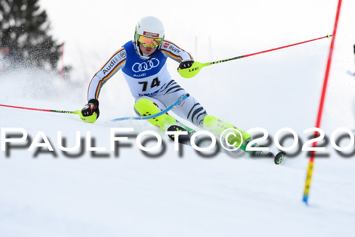 Bayerische Schülermeisterschaft Alpin Slalom 26.01.2020
