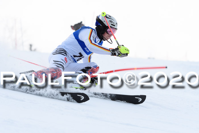 Bayerische Schülermeisterschaft Alpin Slalom 26.01.2020