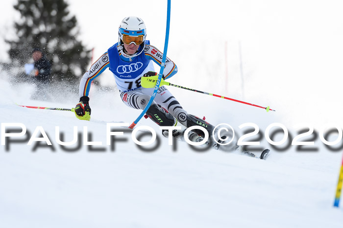 Bayerische Schülermeisterschaft Alpin Slalom 26.01.2020