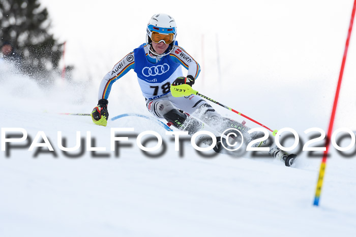 Bayerische Schülermeisterschaft Alpin Slalom 26.01.2020
