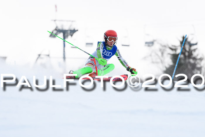 Bayerische Schülermeisterschaft Alpin Slalom 26.01.2020