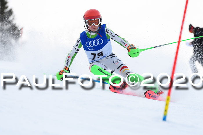 Bayerische Schülermeisterschaft Alpin Slalom 26.01.2020