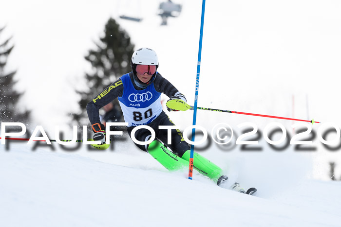 Bayerische Schülermeisterschaft Alpin Slalom 26.01.2020