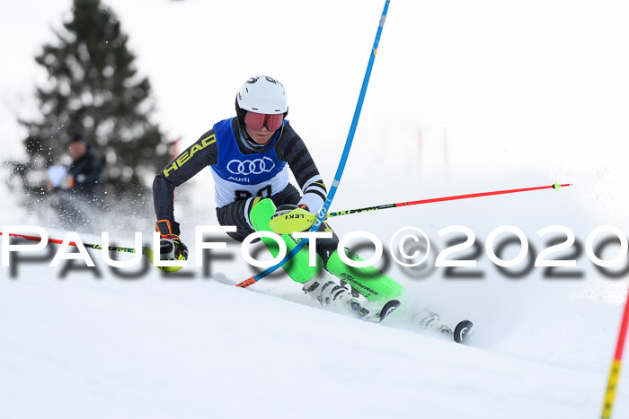 Bayerische Schülermeisterschaft Alpin Slalom 26.01.2020