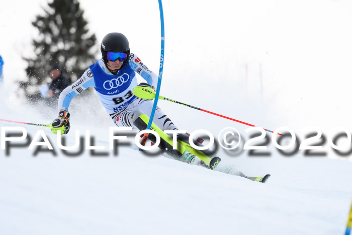 Bayerische Schülermeisterschaft Alpin Slalom 26.01.2020