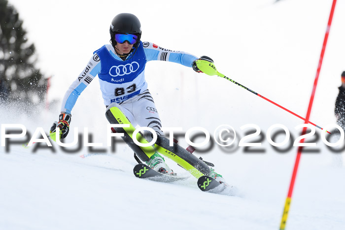 Bayerische Schülermeisterschaft Alpin Slalom 26.01.2020