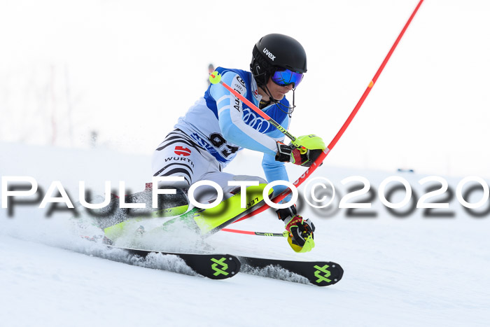 Bayerische Schülermeisterschaft Alpin Slalom 26.01.2020