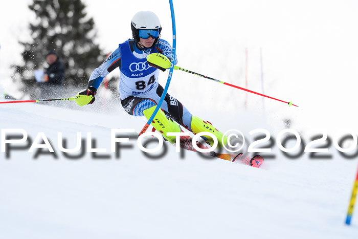 Bayerische Schülermeisterschaft Alpin Slalom 26.01.2020