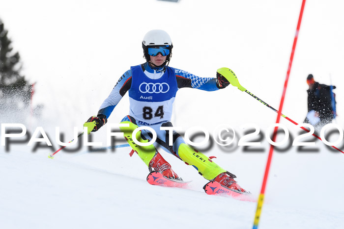 Bayerische Schülermeisterschaft Alpin Slalom 26.01.2020