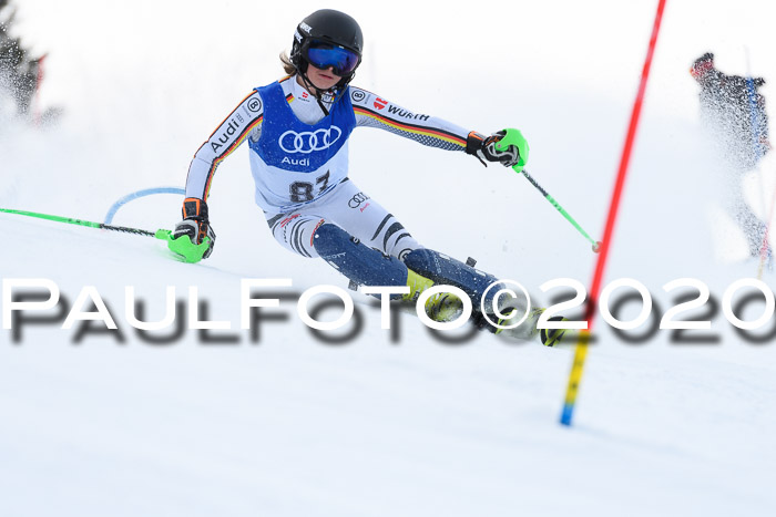Bayerische Schülermeisterschaft Alpin Slalom 26.01.2020