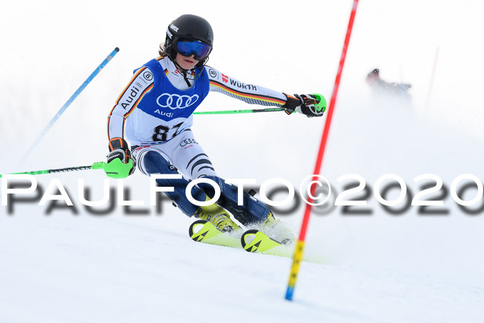 Bayerische Schülermeisterschaft Alpin Slalom 26.01.2020