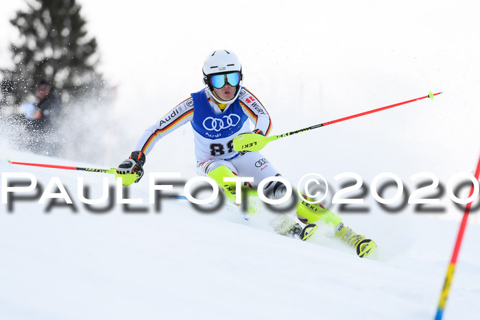 Bayerische Schülermeisterschaft Alpin Slalom 26.01.2020