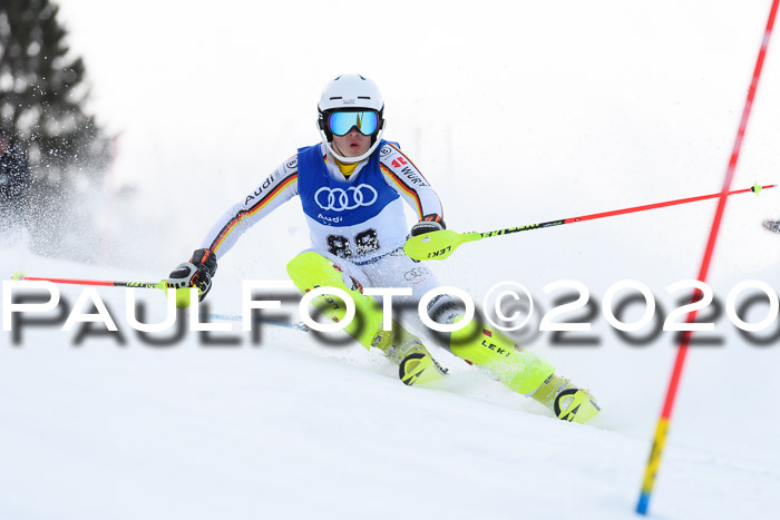 Bayerische Schülermeisterschaft Alpin Slalom 26.01.2020