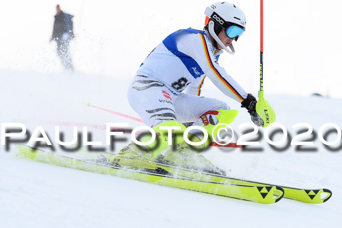 Bayerische Schülermeisterschaft Alpin Slalom 26.01.2020