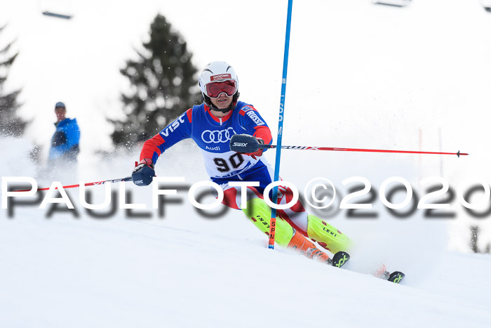 Bayerische Schülermeisterschaft Alpin Slalom 26.01.2020