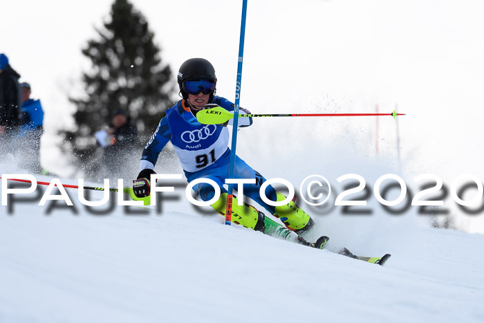 Bayerische Schülermeisterschaft Alpin Slalom 26.01.2020