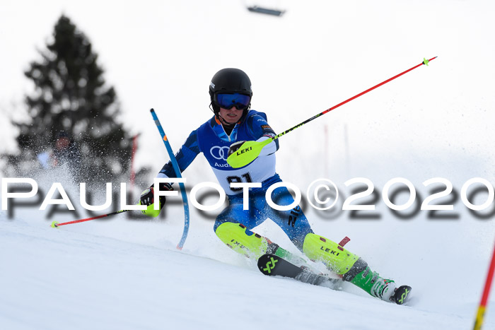 Bayerische Schülermeisterschaft Alpin Slalom 26.01.2020