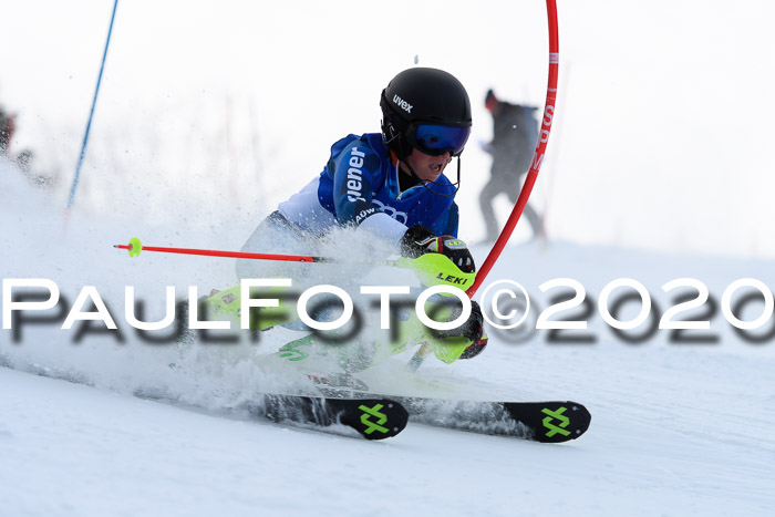 Bayerische Schülermeisterschaft Alpin Slalom 26.01.2020