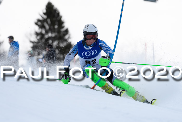 Bayerische Schülermeisterschaft Alpin Slalom 26.01.2020