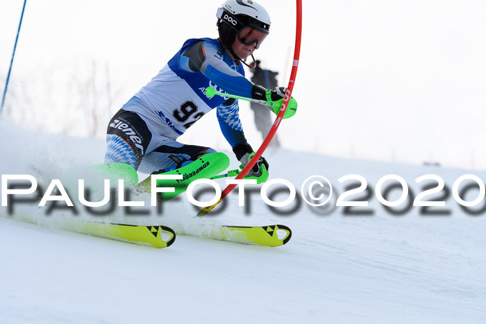 Bayerische Schülermeisterschaft Alpin Slalom 26.01.2020