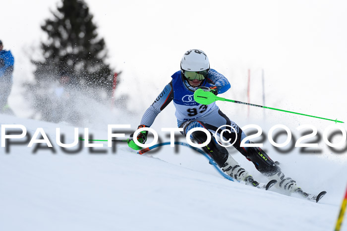 Bayerische Schülermeisterschaft Alpin Slalom 26.01.2020