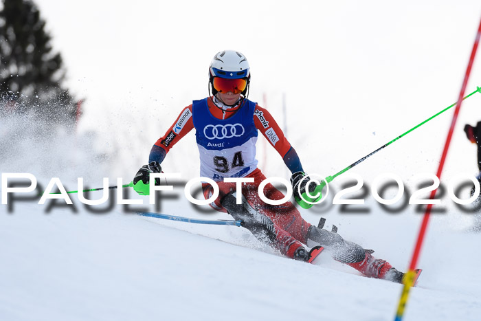 Bayerische Schülermeisterschaft Alpin Slalom 26.01.2020