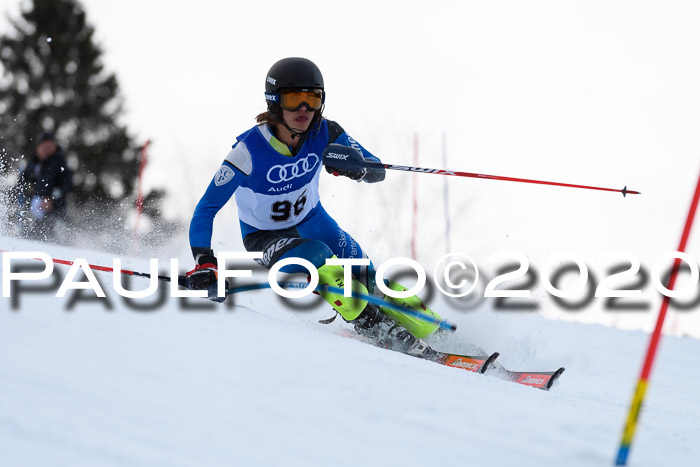 Bayerische Schülermeisterschaft Alpin Slalom 26.01.2020