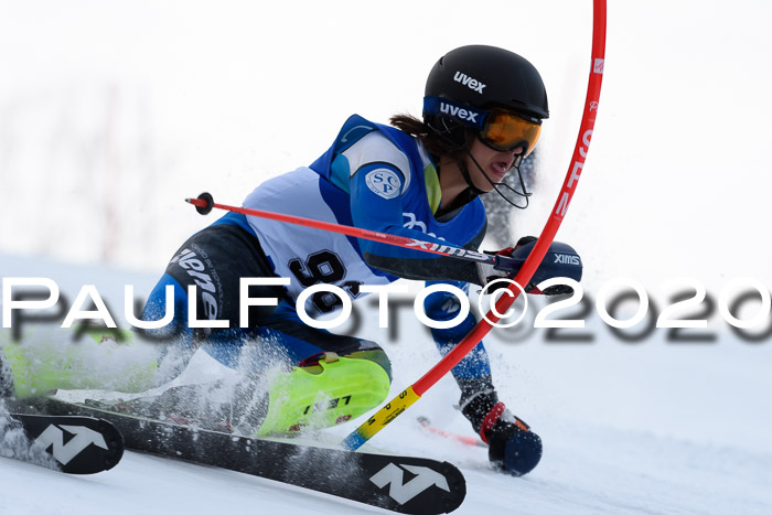 Bayerische Schülermeisterschaft Alpin Slalom 26.01.2020