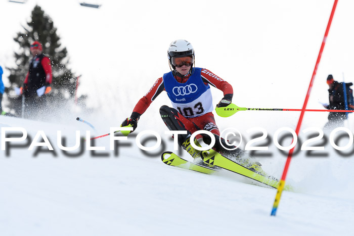 Bayerische Schülermeisterschaft Alpin Slalom 26.01.2020