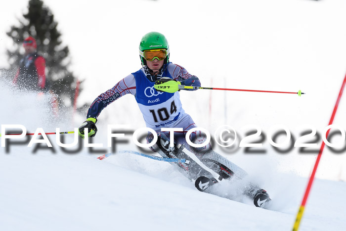 Bayerische Schülermeisterschaft Alpin Slalom 26.01.2020